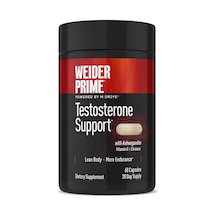 Weider Prime Support For Men Supports Energy Strength Focus Stress Lean Muscle 60 Capsules