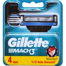 Mach3 Yedek Tıraş Bıçağı 4'lü