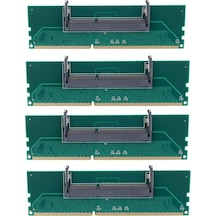 Venturemart 4x Ddr3 Dizüstü So-dımm Masaüstü Dımm Bellek Ram Konnektör Adaptörü Ddr3 Yeni Dizüstü Bilgi