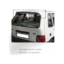 Fiat Uno Bagaj Spoileri Lambalı Mat Siyah - 846420679