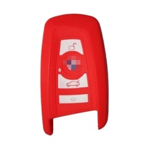 Bmw Uyumlu Silikon Kılıf F30 F20 F10 - 4 Buton Smart Kırmızı Renk