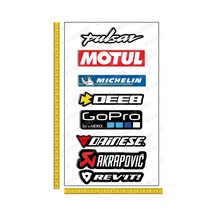 deeb Pulsar Motorcu Sticker Seti