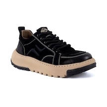 Guja 552 26ka Erkek Sneaker Günlük Ayakkabı Siyah Nubuk