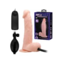 Hızlı Express Baile Güçlü Titreşimli Büyüyebilen Pompalı Realistik Penis Vibratör