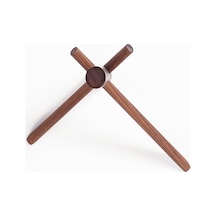 Sones Masif Ahşap Askı Duvar Dekorasyonu Palto Askısı Siyah Ceviz Askısı Diğer