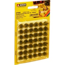 Noch 7044 Çayır Öbekleri, Yeşil-kahve Tonları, Mini Set Xl, 42 Adet, 9 Mm Diorama Malzemesi-59281