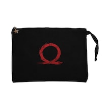 God Of War Ragnarok Red Omega Siyah Clutch Cüzdan / El Çantası Siyah