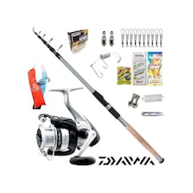 Strikeforce 2500 B Remixon Carbo-x 270cm 60-120gr Kıyı Tele Spin Olta Takımı Seti