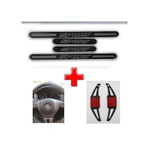 Sport Yazılı Üniversal Carbon Kapı Eşiği + F1 Kulakçık (551153622)