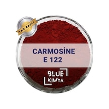 Blue Kimya Lake Carmoisine Vişne Kırmızısı E122 Yağ Bazlı Toz Gıda Boyası 1 KG