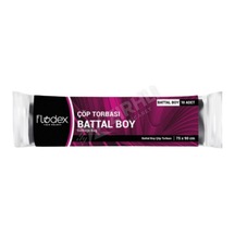 2 Adet Flodex Extra Güçlü Çöp Torbası Battal Boy