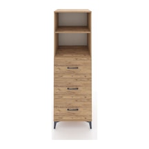 Kronos Dolap 2 Raflı 3 Çekmeceli 60x59x182 Çam-çam Atlas Çam