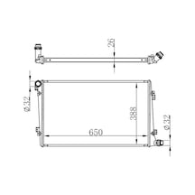 Orıs Bau062026 Motor Radyatoru 1k0121251ak