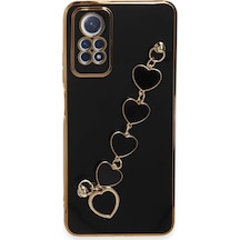 Newface - 169 - Xiaomi Redmi Note 12 Pro 4g Kılıf Esila Silikon - Ece-umay - - Siyah Sıyah