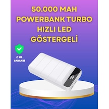 Hubrendy Tekno Lightning Ve Type-c Girişli 50000mah Powerbank Diğer