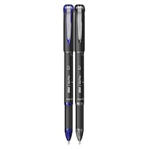 Scrıkss Offıce Dnal 0.7 Mm Jel Kalem Mavi & Siyah 2'li Blister, 0.7 Mm Genel