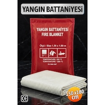 Yangın Söndürme Battaniyesi 150x180 Cm Ce Sertifikalı