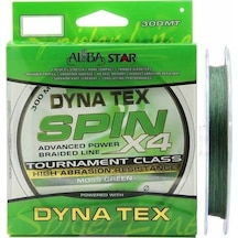 Albastar Dyna Tex Spin 4x İp Misina Green - 0.14mm - 300m - 5.45kg