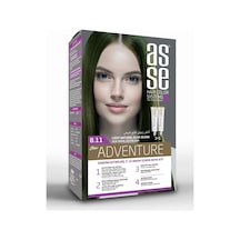Asse Adventure Set Saç Boyası, Kalıcı Ve Canlı Renkler 1+1 İki Kullanım Seti No:8.11 Açık Doğal Zey