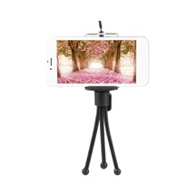 Telefon Ve Kamera İçin Esnek Metal Mini Tripod 11 Cm Genel