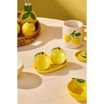 Karaca Lemon Tuzluk Biberlik 6,5 Cm Sarı