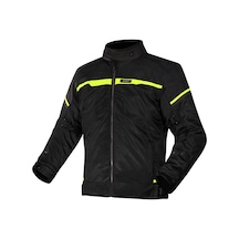 Ls2 Riva Mont Siyah - Neon Sarı