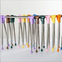 Elmpaly Çok Amaçlı Taşınabilir Askılık 33 02 71 12 Cm Katlanabilir Metal Kurutma Raftası Sku Rastgele Renk Ev Çamaşır Kamp Seyahat İçin Ahşap