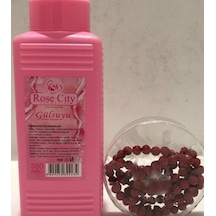 RoseCity Sentetik Gülsuyu 380ml Alana RoseCity Gül Kokulu 99lü Kırmızı Namaz Tesbih Hediye