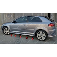 Audi A3 8p 2004-2012 Aero Yan Marşpiyel Seti Sağ-sol