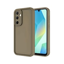Galaxy A16 5g Kılıf Viera Silikon - Kahverengi