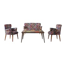 Bienvelle Sehpalı Çay Seti (Balkon, Salon, Cafe, Ofis)2+1+1+Sehpa