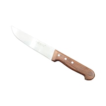 Ahşap Sap Kasap veya Mutfak Bıçağı 29,5cm 2,5mm 4116 Çelik no:2