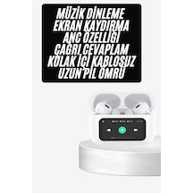 Kablolu Kulakiçi Kulaklık Dokunmatik Ekranlı Anc/enc Yeni Nesil Pro Bluetooth Kulaklık Dokunmatik Ekran Belirtilmemiş