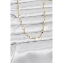 Cm 14k Gold Renk Ezme Zincir 60 Cm Kadın Kolye - Tj-bko10964 Çok renkli 39142914