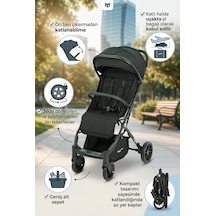Yeni Model Kabin Boy Mini Bagaj Bebek Arabası