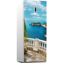 Buzdolabı Sticker Kaplama Dolap Kaplama Etiketi Balkon Deniz