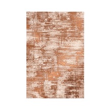 Kartela Halı Riva Halı Kaymaz Taban Makinede Yıkanabilir Halı Bakır - 60 X 90 Cm