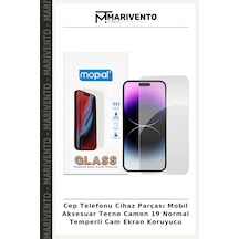 Cep Telefonu Cihaz Parçası Mobil Aksesuar Tecno Camon 19 Normal Temperli Cam Ekran Koruyucu