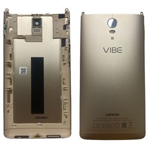 Lenovo Vibe P1 P1a42 Arka Kapak Gold Servis - Siyah