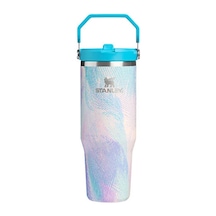 Stanley The Iceflow Flıp Straw 2.0 Tumbler 0.89l Pipetli Termos 10-13424-0663 Mavi