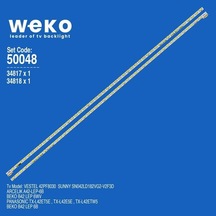 Wkset-5048 34817x1 34818x1 42 V12 Edge Rev0.1 2 Adet Led Bar 48led Tvnizi Açıp İçindeki Led Barla Birebir Aynısı Olduğunu Görmeden Almayınız. Sonrasında İade Almamaktayız. Beyaz