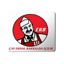 Çay Erdal Bakkalda İçilir Erb Baskılı Mousepad Mouse Pad