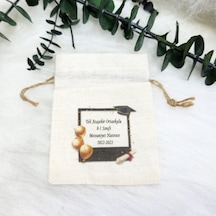Mezuniyet Baskılı 9x12 Cm Baskılı Lavanta Kesesi Hediye 30 Adet