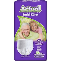 Actual Yetişkin Emici Külot İkiz Paket X Large 30'lu XL