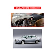 Honda Accord 2002-2008torpido Koruma Halısı Kırmızı Kenar