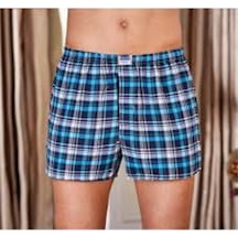 12 Li Erkek Poplin Boxer Asorti Karişik Renkler