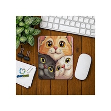 Kediler Baskılı Oyuncu Mousepad 0115