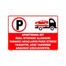 Apartmana Ait Özel Otopark Alanı 35x50 Cm Dekota 3 Mm