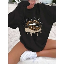 Unisex 2ip Şardonlu Bunny Baskılı Yeşil Oversize Sweatshirt Yeşilbunny