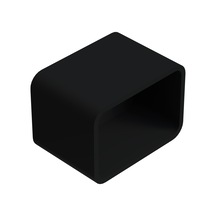 Cateksss 20x30 Mm Dış Profil Pabucu Siyah - 38 Li Paket
